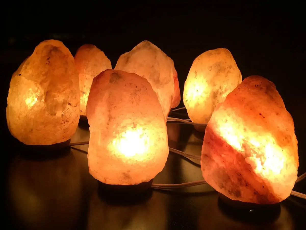 Himalayan salt lamps