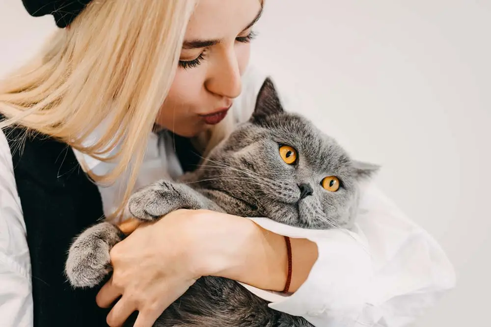 I let my cat know I love her