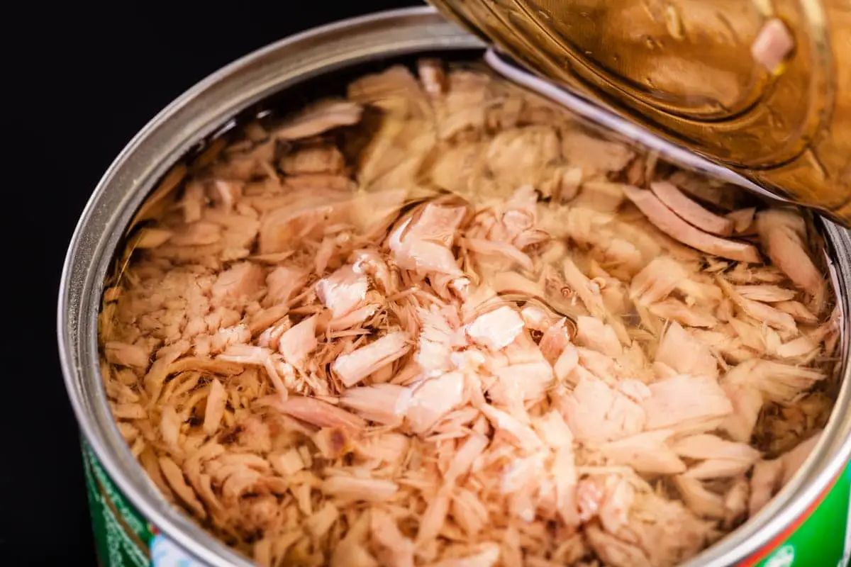 Tinned tuna