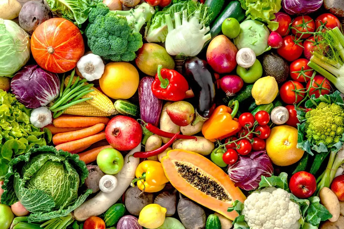 Fruit and vegetables