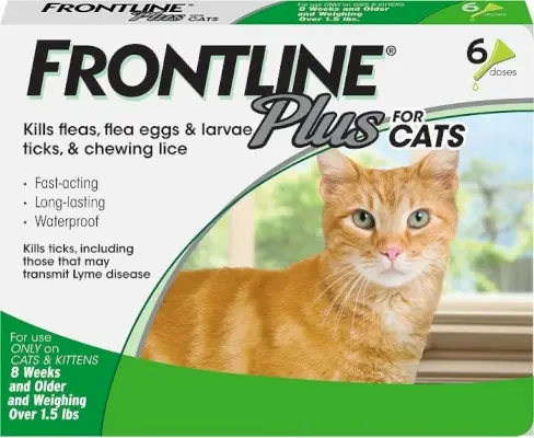 Frontline Plus for katter: Oversikt, dosering og bivirkninger