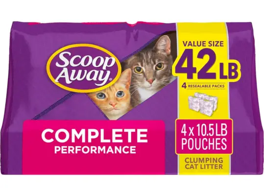 Scoop Away arena para gatos aglutinante y perfumada fresca