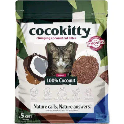 Areia de gato de coco Eco-Absorb