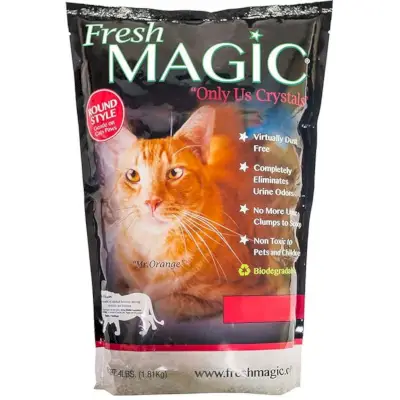 FreshMAGIC Runde Katzenkristalle