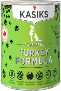 KASIKS Cage-Free Turkey Formula Cibo per gatti in scatola senza cereali