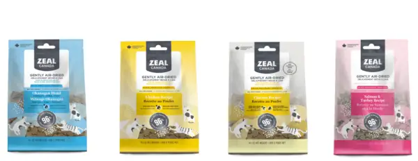 Zeal Canada 고양이 사료 검토