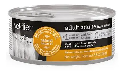 Vetdiet Kippenpaté Indoor Adult Natvoer voor katten