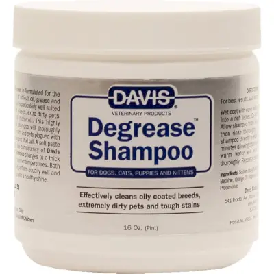 Shampoing Davis Degrease pour chiens et chats