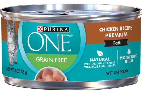 Purina ONE Pâté de poulet Nourriture en conserve pour chats