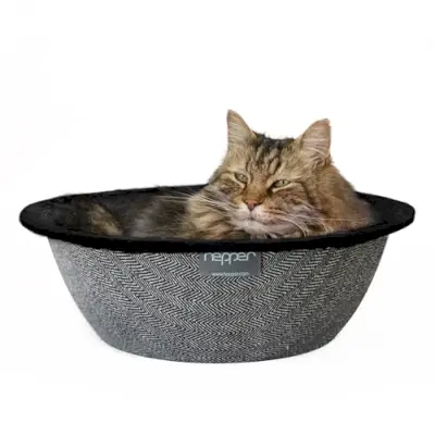 Hepper Cat Nest - מיטת חתולים רחיץ עם נשלפת...