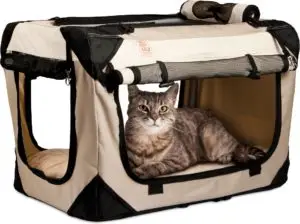 PetLuv Happy Cat Katzentransportbox mit weichen Seiten