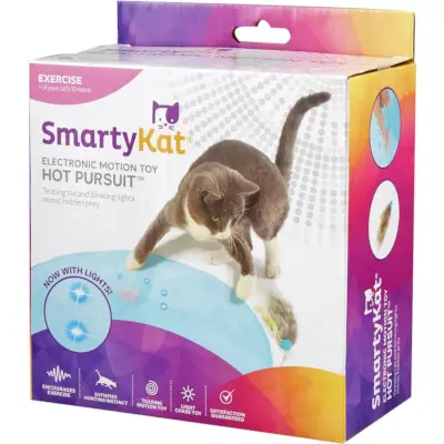 SmartyKat Hot Pursuit Katzenspielzeug mit elektronischer Bewegung, neu (1)