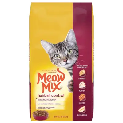 Meow Mix Hairball Control Trockenfutter für Katzen