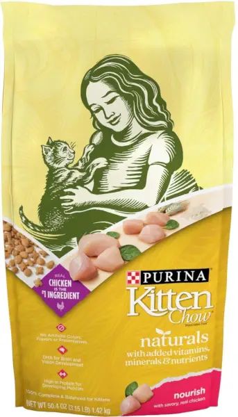 Kitten Chow Naturals Alimento seco para gatos