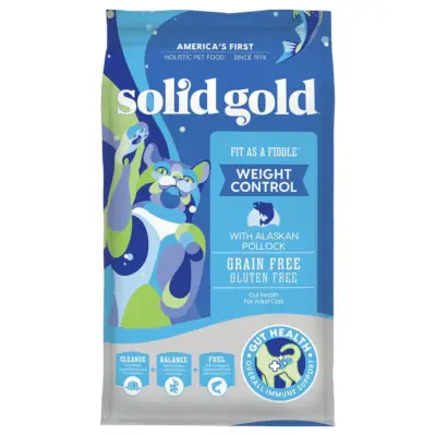 Solid Gold – Fit as a Fiddle-Katzenfutter zur Gewichtskontrolle