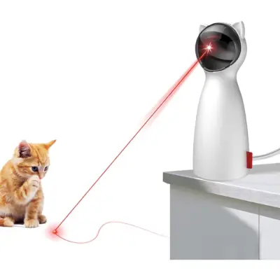 Umosis Automatisches interaktives Katzen-Laserspielzeug