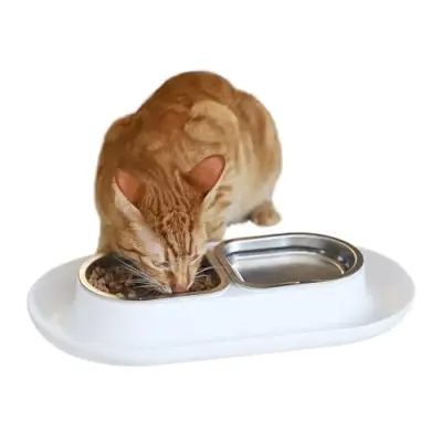 Hepper 360 Cat Feeder, rustfritt stål, anti-tygge...