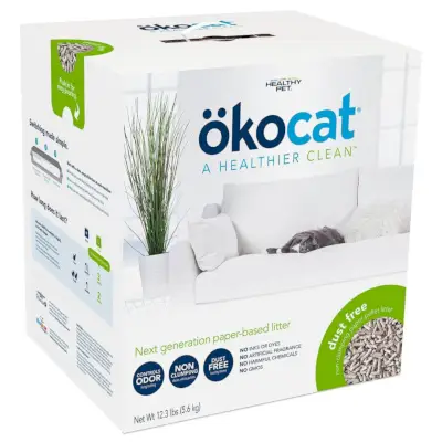 Okocat staubfreies Papierpellet-Katzenstreu