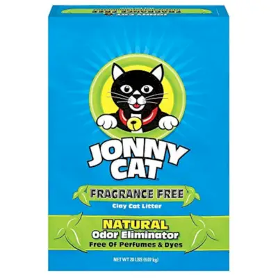 Jonny Cat unparfümiertes Katzenstreu aus Ton