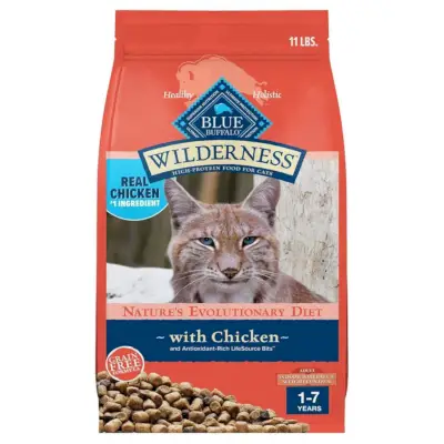 Blue Buffalo Wilderness Hairball & Weight Dry Cat Food