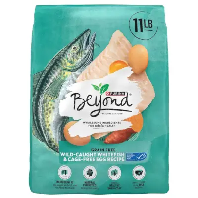 Purina Beyond Simply Kornfri Whitefish & Egg Tør Kattefoder