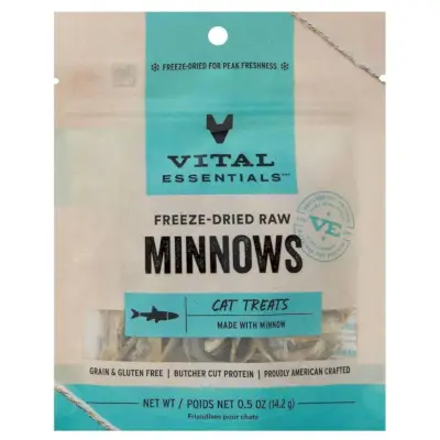 Guloseimas liofilizadas para gatos Vital Essentials Minnows