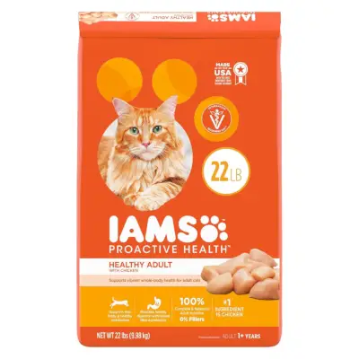 IAMS PROACTIVE HEALTH Felnőtt egészséges száraz macskaeledel