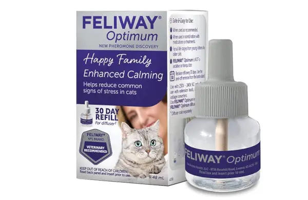 Feliway Optimum 강화 카밍 페로몬 30일 고양이 디퓨저 리필