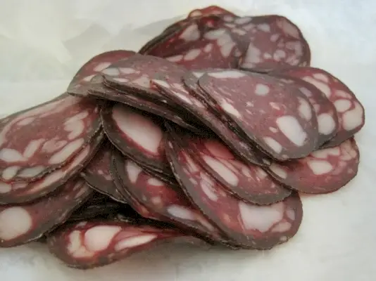 Salami i skiver