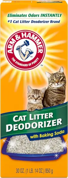 Pudră dezodorizantă pentru așternut pentru pisici Arm & Hammer Litter