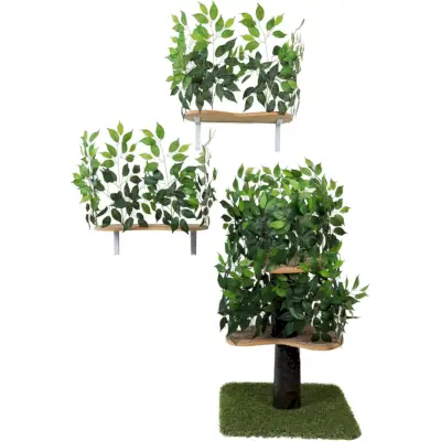 On2pets Quadratischer moderner Kratzbaum