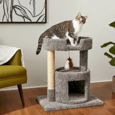 K&H Pet Products Opvarmet Thermo Cat Cave