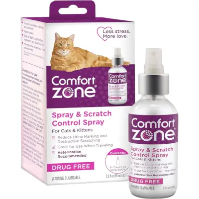 Comfort Zone Spray e controllo antigraffio per gatti