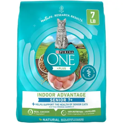 Purina ONE Senior 7+ Cibo secco per gatti