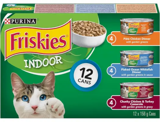 Purina Friskies Indoor Cat Food Variety Pack