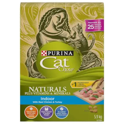 Cat Chow Naturals Torrmat inomhus för katter