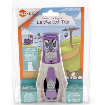 Brinquedo para gato laser Hexbug Pester, o pombo