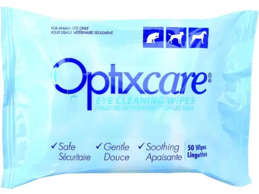 Optixcare kissansilmäpyyhkeet