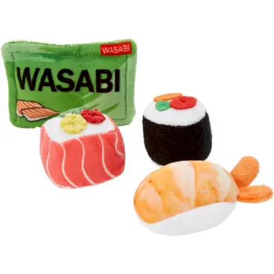 Frisco Sushi plüss macskajáték macskamentával