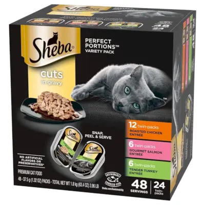 Sheba Perfect Portions Multipack Hrana umeda pentru pisici