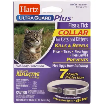 Hartz UltraGuard PlusFlea ve Reflect-X Kalkanlı Kene Tasması