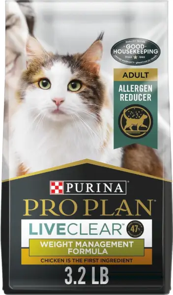 Purina Pro Plan LIVECLEAR Gewichtsmanagement-Trockenfutter für Katzen