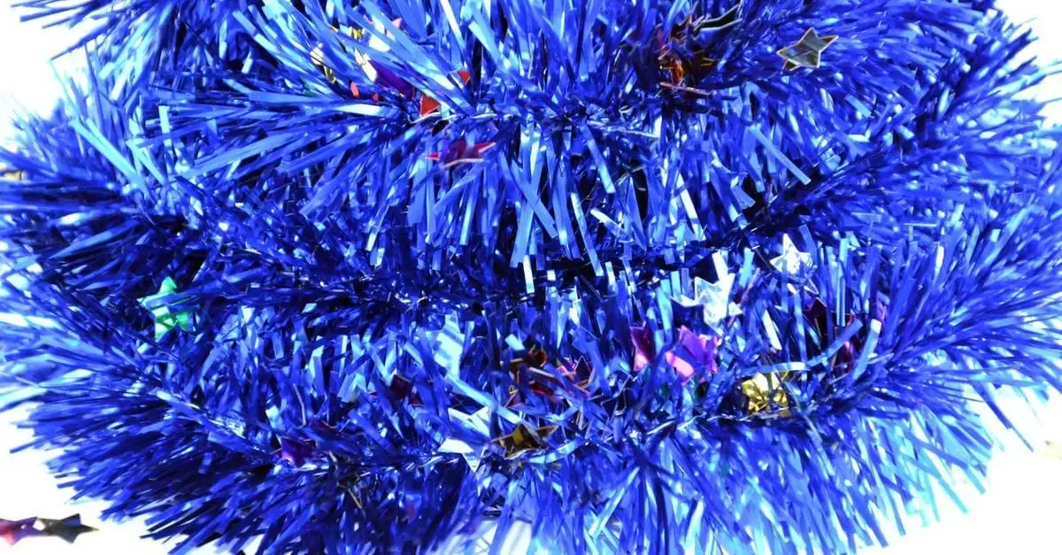 Christmas tinsel