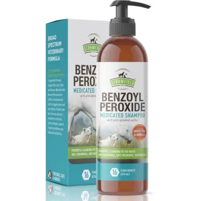 Strawfield Pets Benzoil Peroksit Köpek Şampuanı yeni