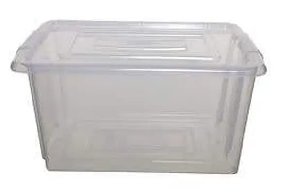 Large plastic tub litter tray