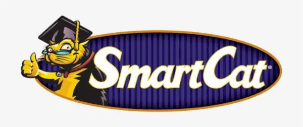 SmartCat 코너 쓰레기 상자 로고