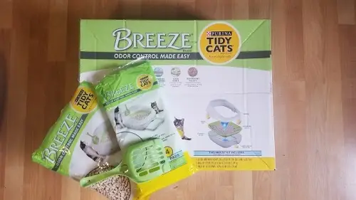 Recenzia systému Tidy Cats Breeze podstielky