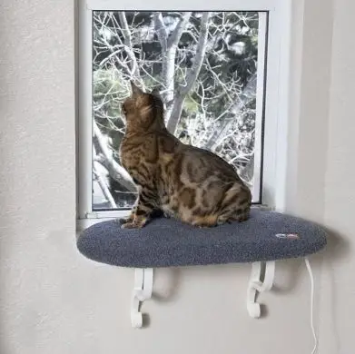 Coziwow Kitty Window Perch Seat Cushion Котешко легло