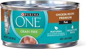 Purina ONE kyllingoppskrift Pate Kornfri kattemat på boks