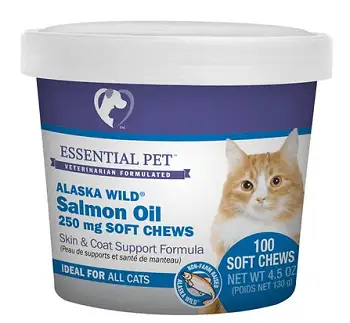 Deley Naturals Wild Caught, óleo de peixe ômega 3 sem OGM para gatos